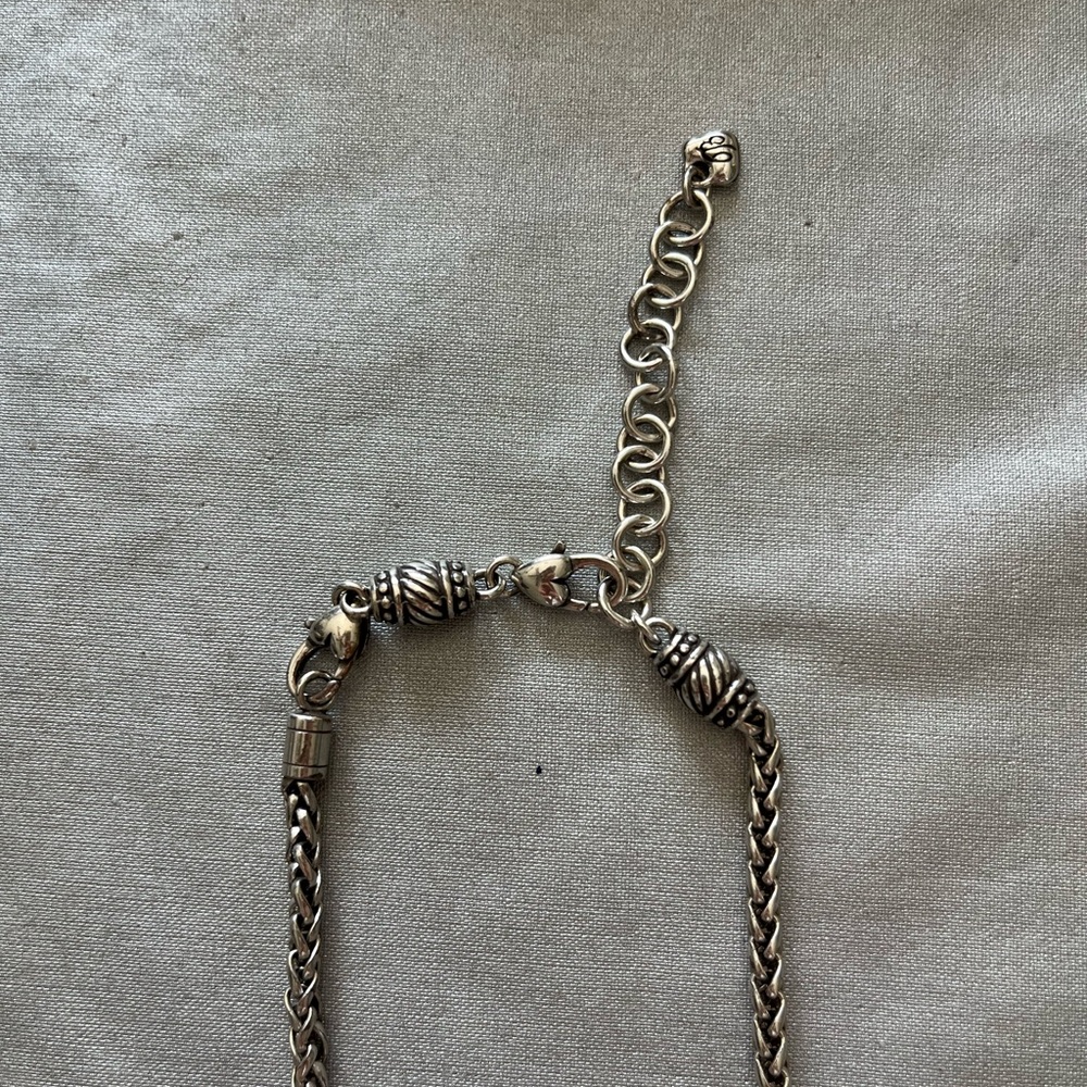 Brighton Silver Volleyball Pendant Necklace - Picture 4 of 4